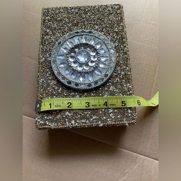 wooden jewelry box with stones - Picture 7 of 8